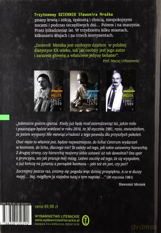 Dziennik 1980-1989 Tom 3 (twarda) - Sławomir Mrożek [KSIĄŻKA]