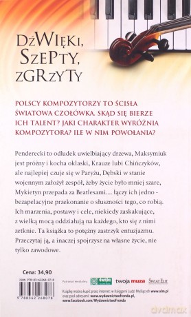 Dźwięki Szepty Zgrzyty - Agnieszka Lewandowska-Kąkol [KSIĄŻKA]