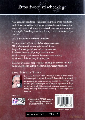 Etos Dworu Szlacheckiego - Michał Rożek [KSIĄŻKA]