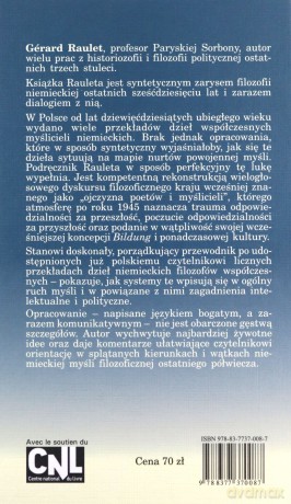 Filozofia Niemiecka Po 1945 (twarda) - Gerard Raulet [KSIĄŻKA]