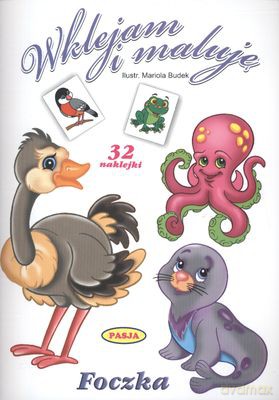 Foczka Wklejam I Maluję - Mariola Budek [KSIĄŻKA]