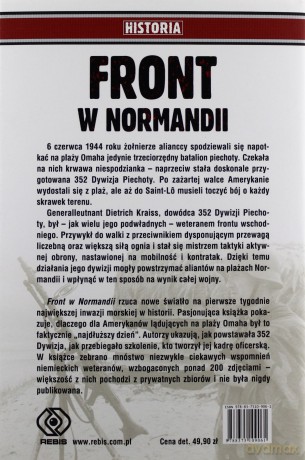 Front W Normandii (twarda) [KSIĄŻKA]