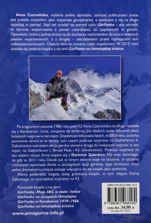 Górfanka Powraca W Karakorum Wyd.2013 - Anna Czerwińska [KSIĄŻKA]