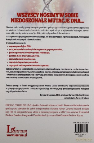 Język Życia Dna A Rewolucja W Medycynie Spersonalizowanej - Francis S Collins [KSIĄŻKA]
