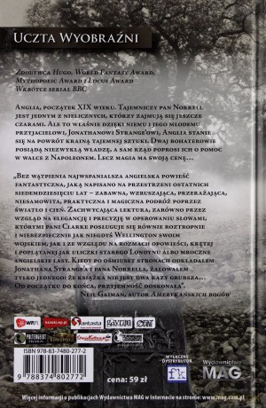 Jonathan Strange I Pan Norrell (twarda) - Susanna Clarke [KSIĄŻKA]