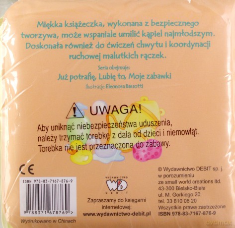 Już Potrafię Książeczka Kąpielowa [KSIĄŻKA]
