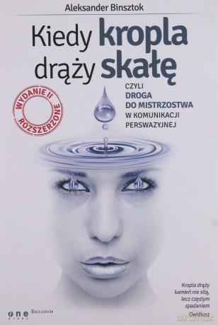 Kiedy Kropla Drąży Skałę - Aleksander Binsztok [KSIĄŻKA]