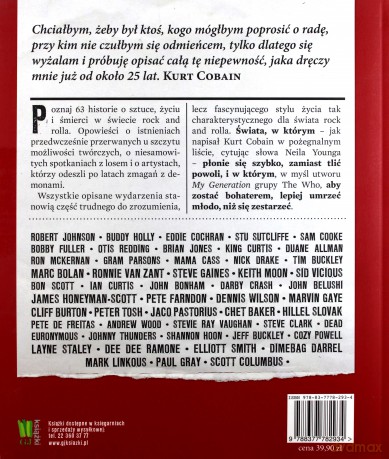 Klątwa Rock And Rolla Gwiazdy Które Odeszły Za Wcześnie - Michele Primi [KSIĄŻKA]