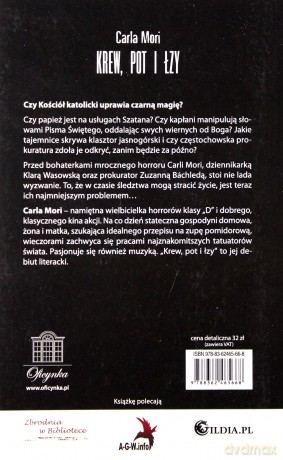 Krew Pot I Łzy - Carla Mori [KSIĄŻKA]