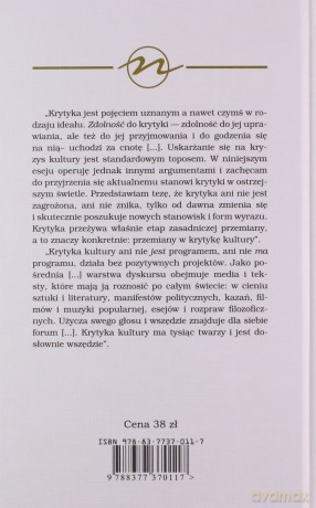 Krytyka Kultury (twarda) - Ralf Konersmann [KSIĄŻKA]