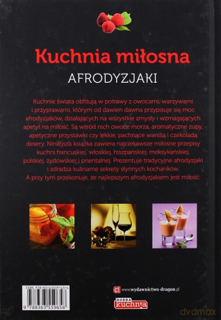 Kuchnia Miłosna Afrodyzjaki (twarda) [KSIĄŻKA]