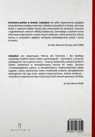 Literatura Polska W Izraelu - Karolina Famulska-Ciesielska, Sławomir Jacek Żurek [KSIĄŻKA]