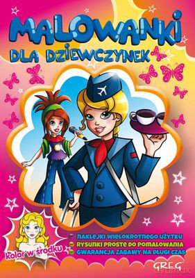 Malowanki Dla Dziewczynek [KSIĄŻKA]