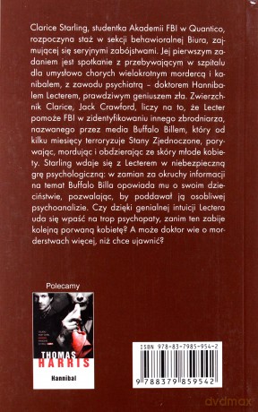 Milczenie Owiec - Thomas Harris [KSIĄŻKA]