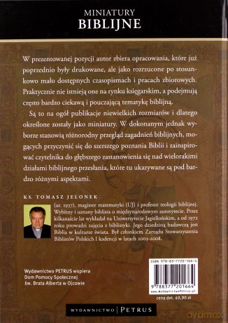 Miniatury Biblijne (twarda) - Tomasz Jelonek [KSIĄŻKA]