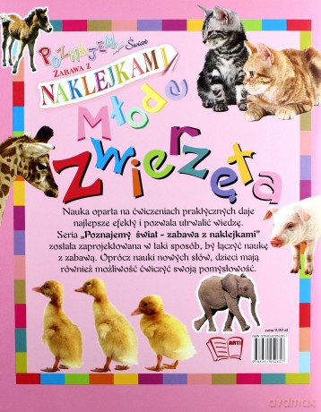 Młode Zwierzęta Poznajemy Świat [KSIĄŻKA]