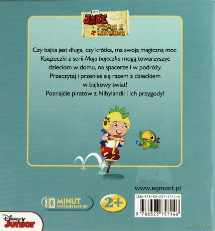 Moja Bajeczka Jake I Piraci Z Nibylandii Pirackie Pogo [KSIĄŻKA]