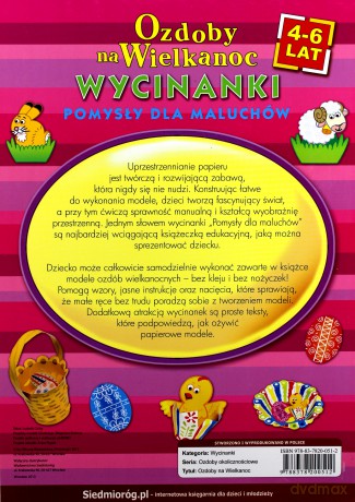 Ozdoby Na Wielkanoc Wycinanki [KSIĄŻKA]