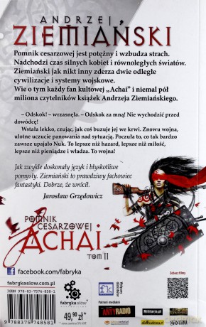 Pomnik Cesarzowej Achai Tom 2 - Andrzej Ziemiański [KSIĄŻKA]