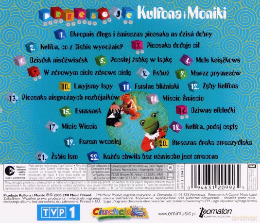 Kulfon i Monika: Przeboje Kulfona I Moniki [CD]