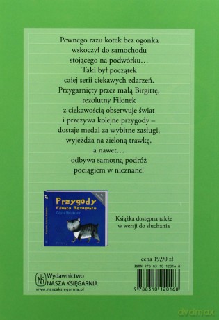 Przygody Filonka Bezogonka - Gosta Knutsson [KSIĄŻKA]