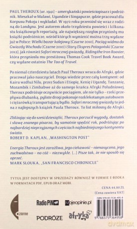 Safari Mrocznej Gwiazdy Lądem Z Kairu Do Kapsztadu - Paul Theroux [KSIĄŻKA]