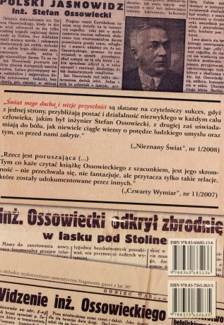 Świat Mego Ducha I Wizje Przyszłości - Stefan Ossowiecki [KSIĄŻKA]