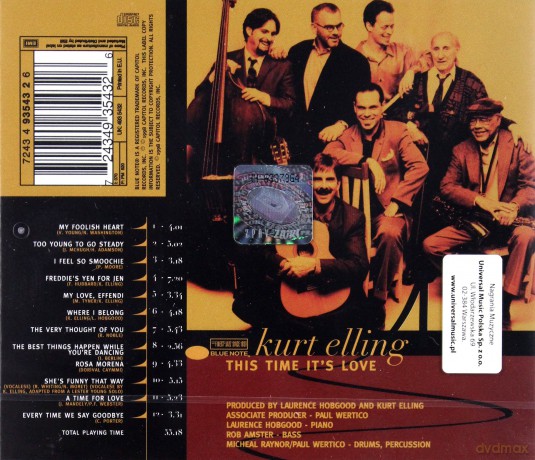 Kurt Elling: This Time It's Love [CD]