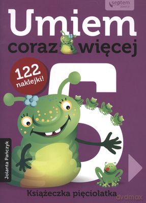 Umiem Coraz Więcej Książeczka Pięciolatka - Jolanta Pańczyk [KSIĄŻKA]