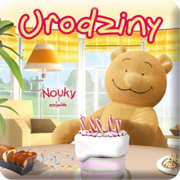 Urodziny Nouky I Przyjaciele Książeczka Kąpielowa - Wiktoria Międzybrodzka [KSIĄŻKA]