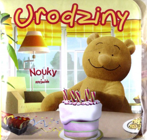 Urodziny Nouky I Przyjaciele Książeczka Kąpielowa - Wiktoria Międzybrodzka [KSIĄŻKA]