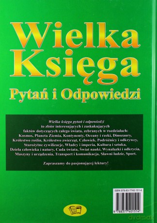 Wielka Księga Pytań I Odpowiedzi (twarda) [KSIĄŻKA]