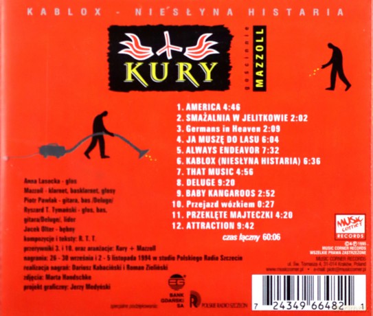 Kury: Kablox - Niesłyna Histaria [CD]