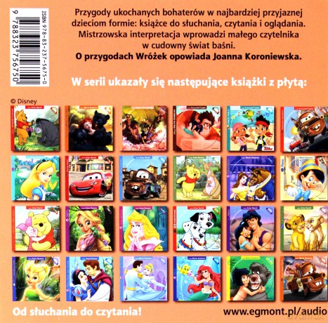 Wróżki Dzwoneczek I Uczynne Wróżki + Cd (twarda) [KSIĄŻKA]