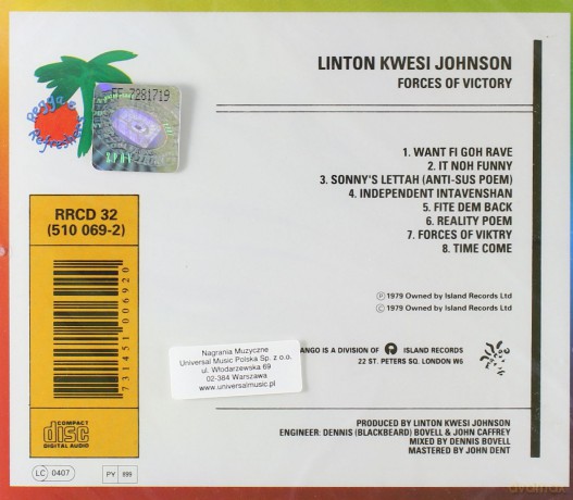 Kwesi Linton Johnson: Forces Of Victory [CD]