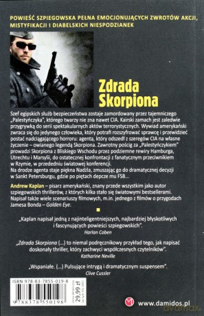 Zdrada Skorpiona - Andrew Kaplan [KSIĄŻKA]
