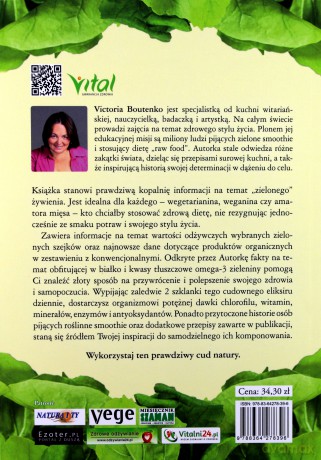 Zielony Eliksir Życia - Victoria Boutenko [KSIĄŻKA]