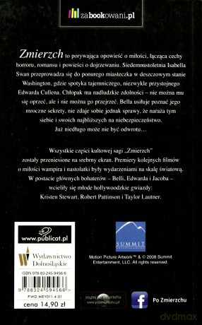 Zmierzch Wyd. Kieszonkowe - Stephenie Meyer [KSIĄŻKA]