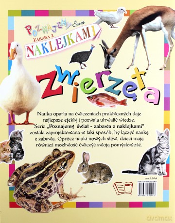 Zwierzęta Poznajemy Świat [KSIĄŻKA]