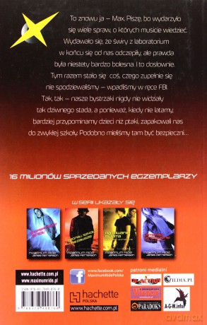 Żegnaj Szkoło Na Zawsze Maximum Ride - James Patterson [KSIĄŻKA]