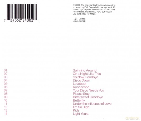 Kylie Minogue: Light Years [CD]