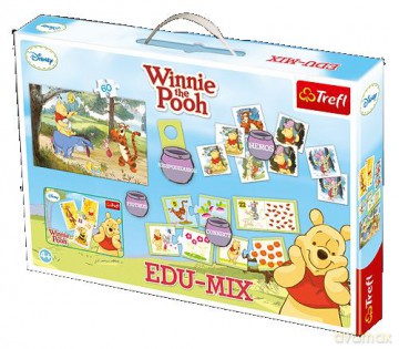 TREFL 60 Edu-mix Kubuś Puchatek [PUZZLE]