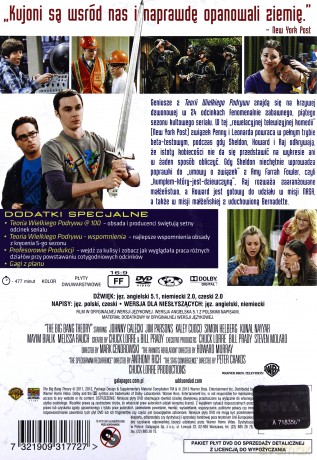 Teoria wielkiego podrywu sezon 5 [3DVD]