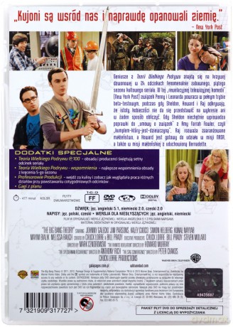 Teoria wielkiego podrywu sezon 5 [3DVD]