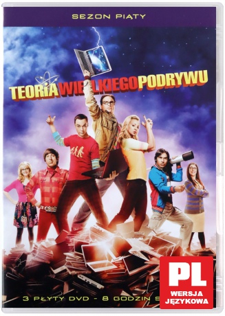 Teoria wielkiego podrywu sezon 5 [3DVD]