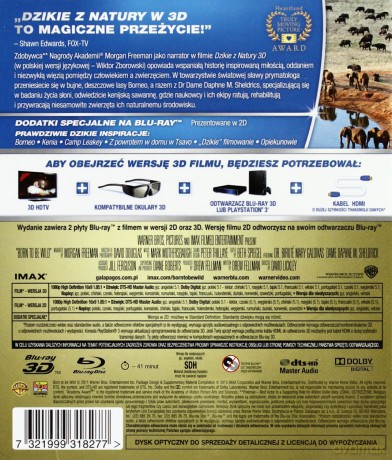 Dzikie z natury 3D [Blu-ray 3D]+[Blu-Ray]