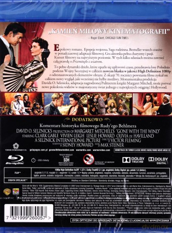 Przeminęło z wiatrem [Blu-Ray]