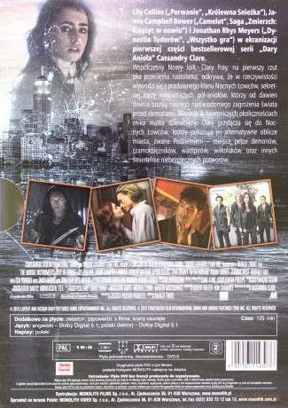 Dary Anioła: Miasto kości [DVD]