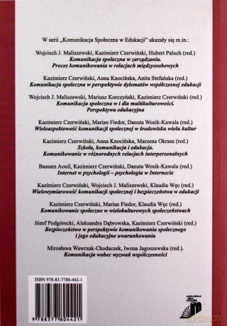 Komunikacja społeczna - negocjacje - edukacja. Perspektywa wielu kultur [KSIĄŻKA]