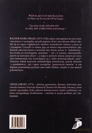 Wiersze o przemijaniu - Rainer Maria Rilke [KSIĄŻKA]